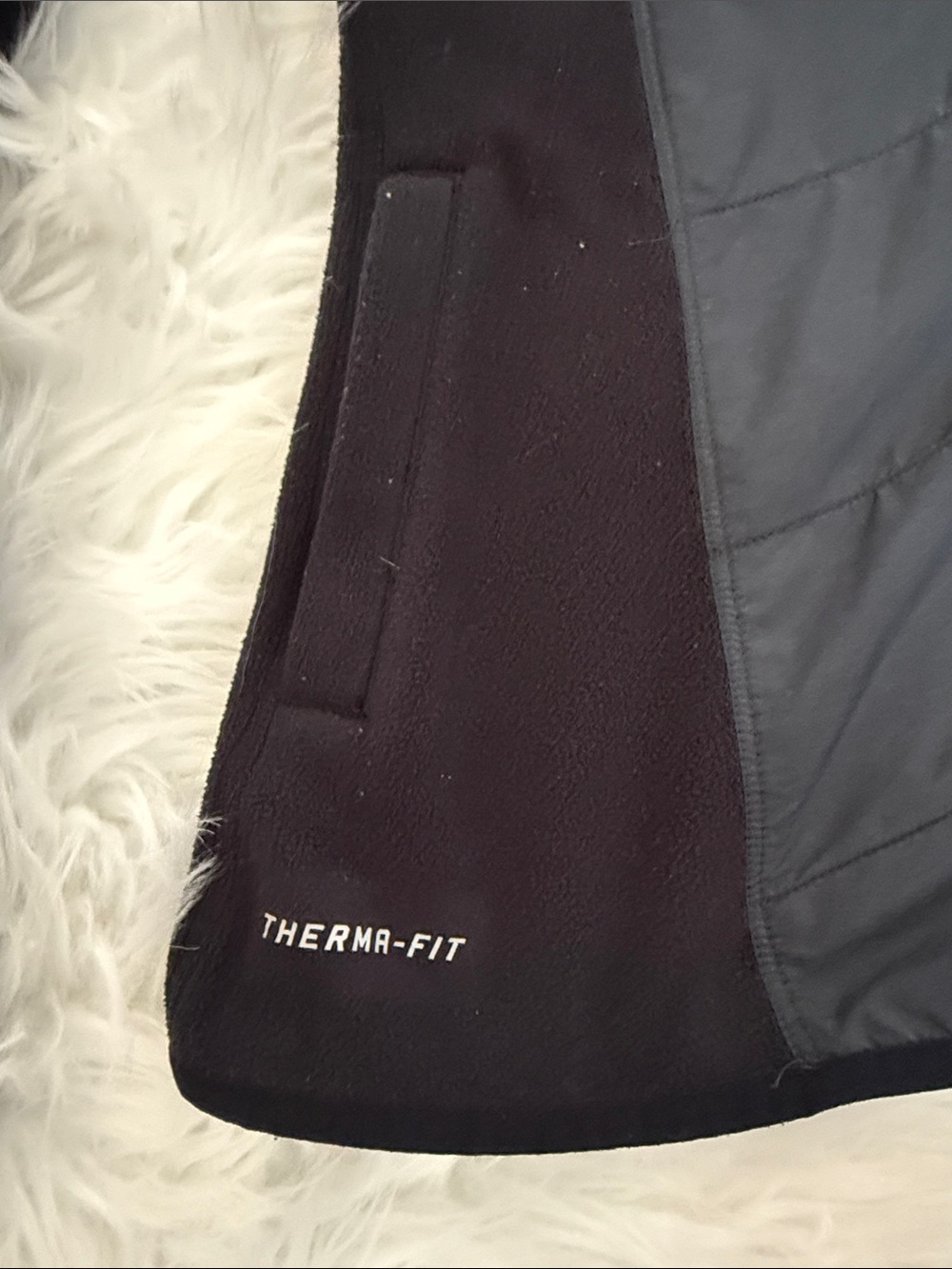 Nike Therma-FIT Black Full Zip Jacket Size Medium Lightweight Performance Jacket - Picture 6 of 7
